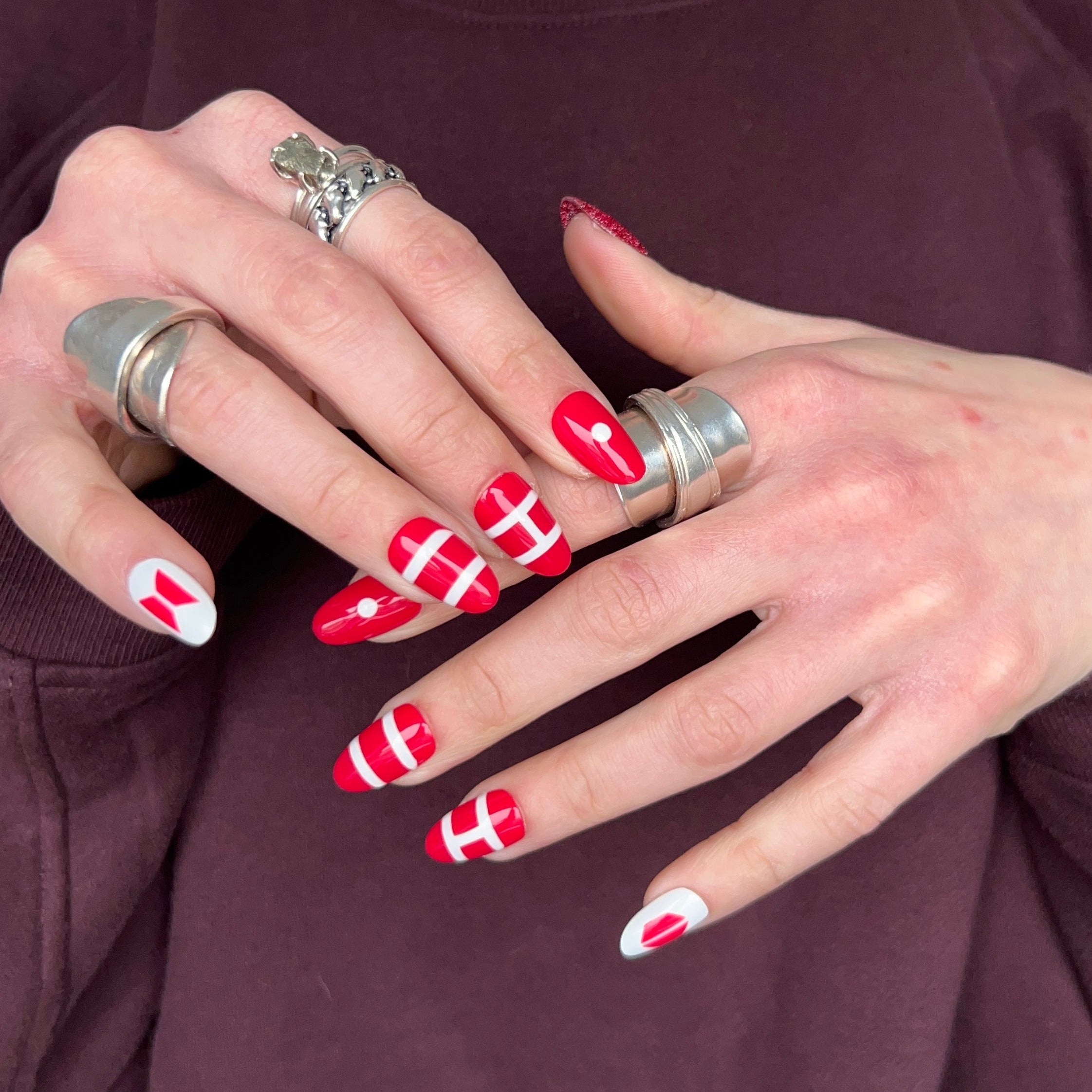 BTS Inspired Nails