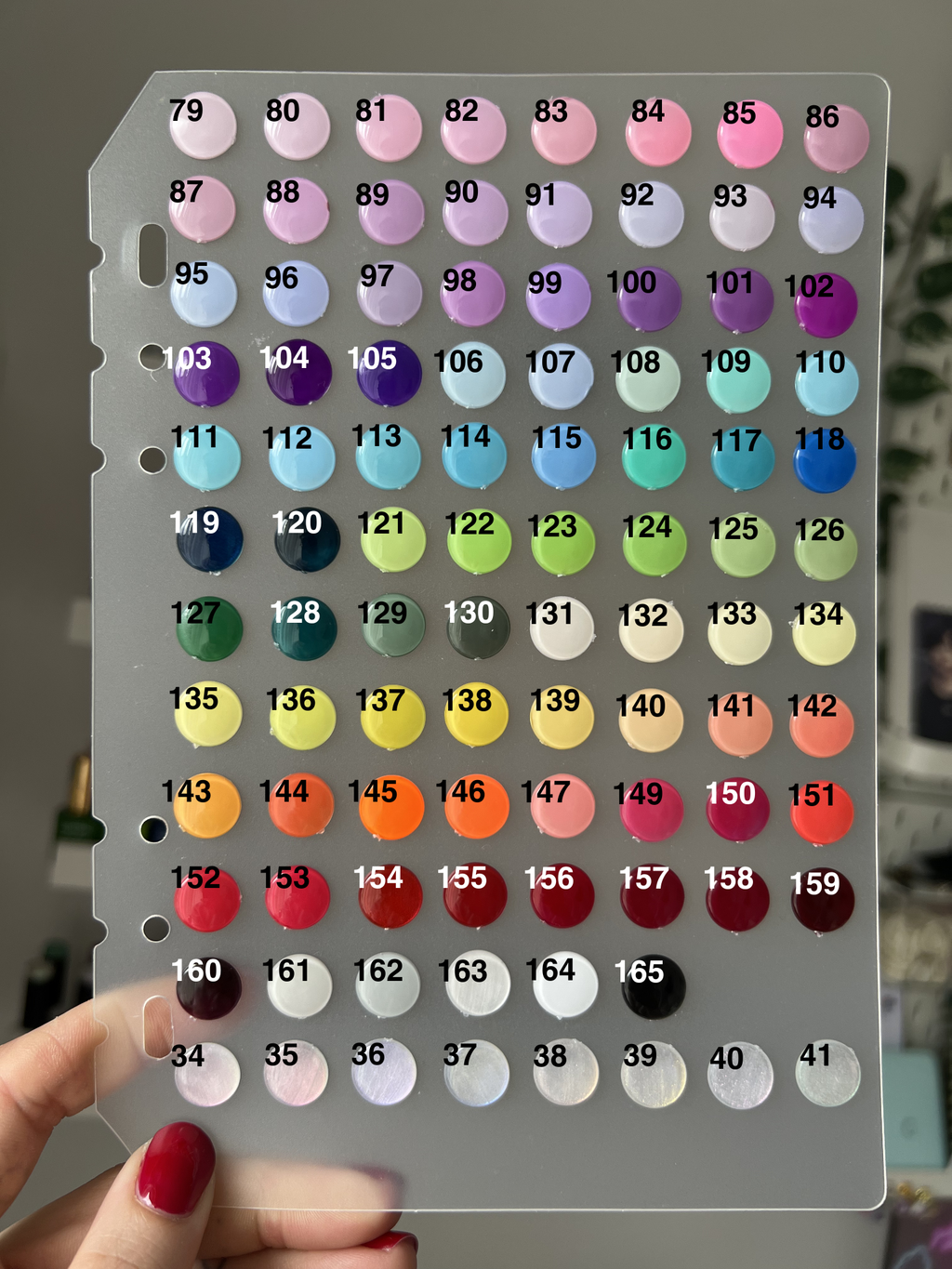 Solid Colour Press-On Nail Set