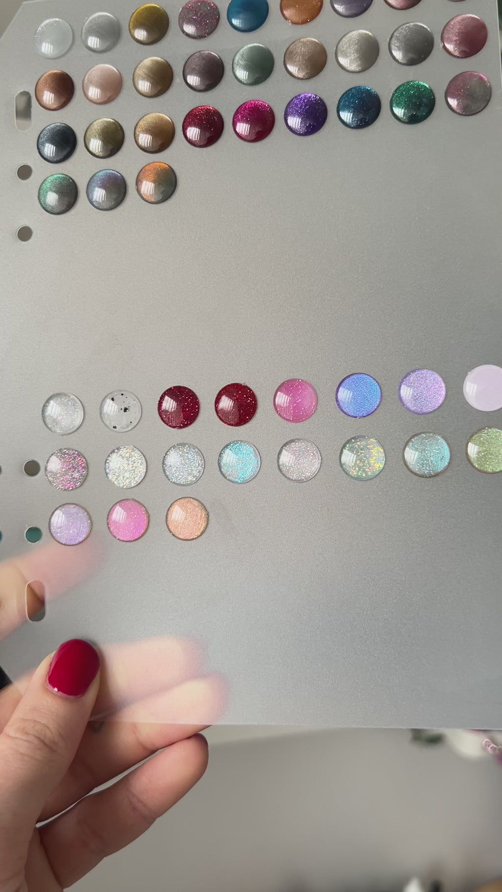 Cat Eye & Glitter Press-On Nail Sets