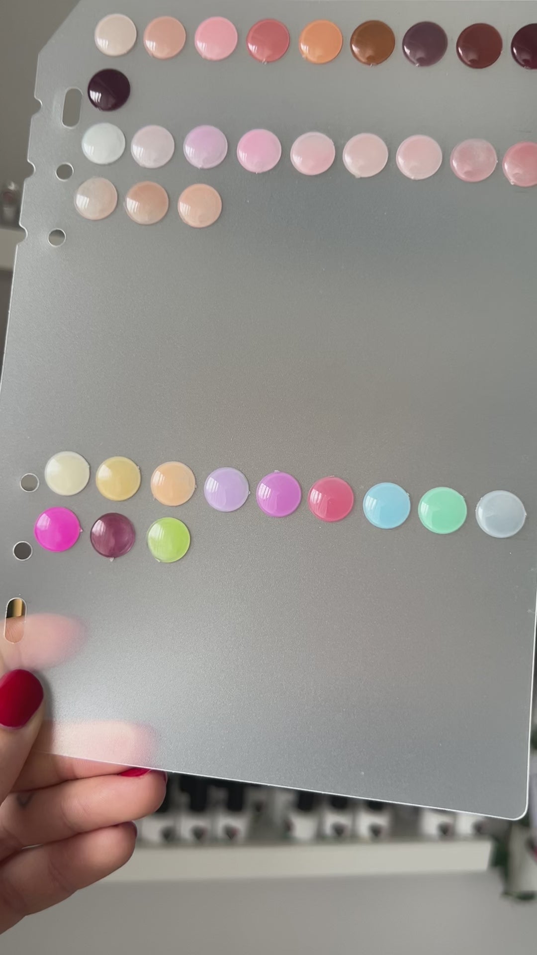 Solid Syrup Colour Press-On Nail Set